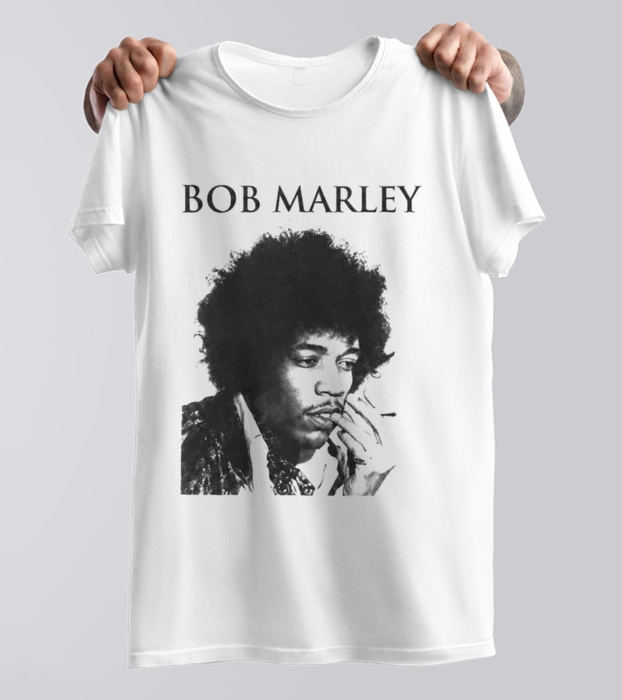 Bob Marley Jimi Hendrix T-Shirt