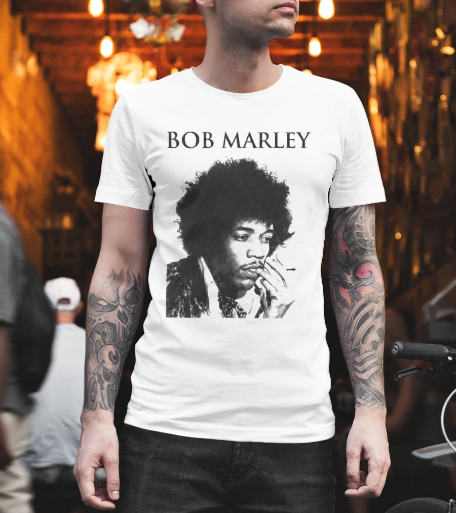 Bob Marley Jimi Hendrix T-Shirt