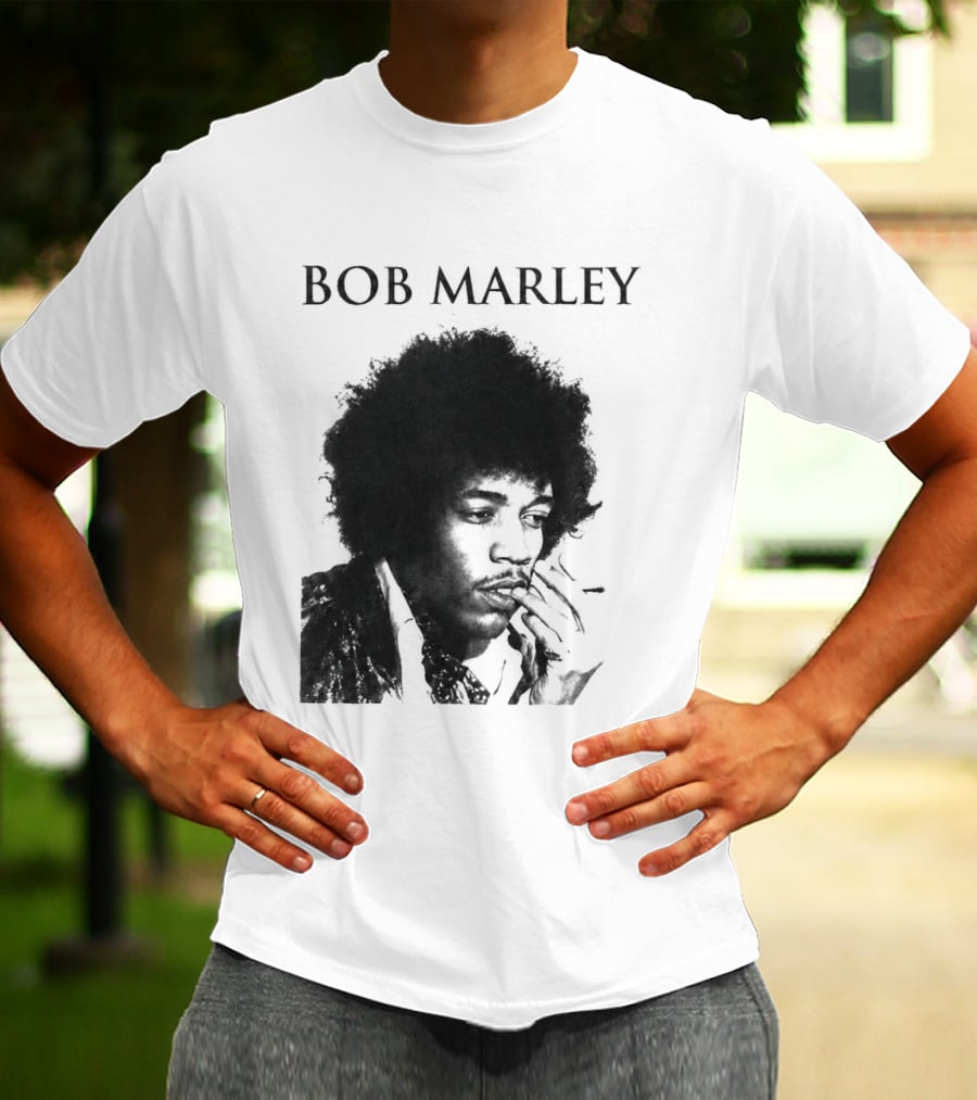 Bob Marley Jimi Hendrix T-Shirt