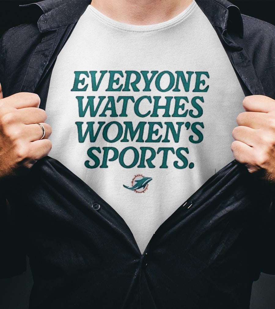Miami Dolphins Everyone Es Women's Sports T-Shirt