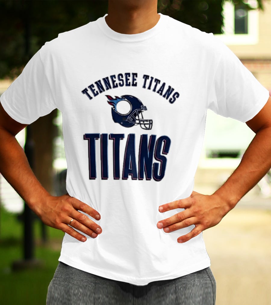 Tennessee Titans Everyone Es Women's Sports Titans Helmet T-Shirt