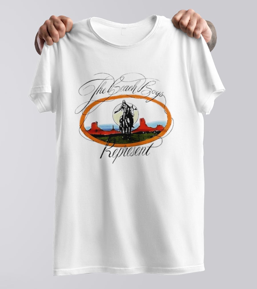 The Beach Boys Represent Native American Horse Monument Valley Sunset T-Shirt