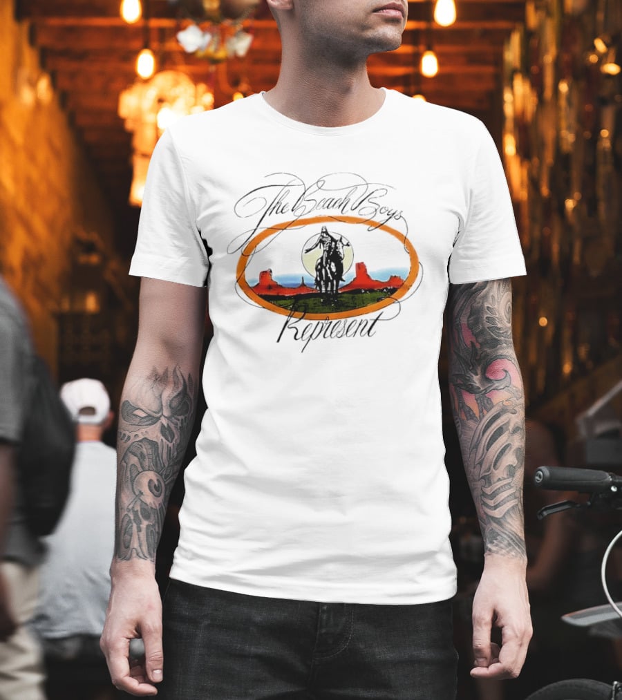 The Beach Boys Represent Native American Horse Monument Valley Sunset T-Shirt