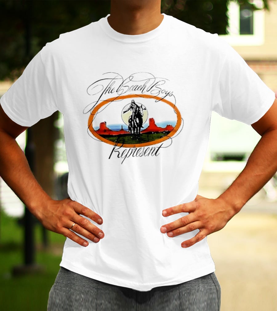 The Beach Boys Represent Native American Horse Monument Valley Sunset T-Shirt