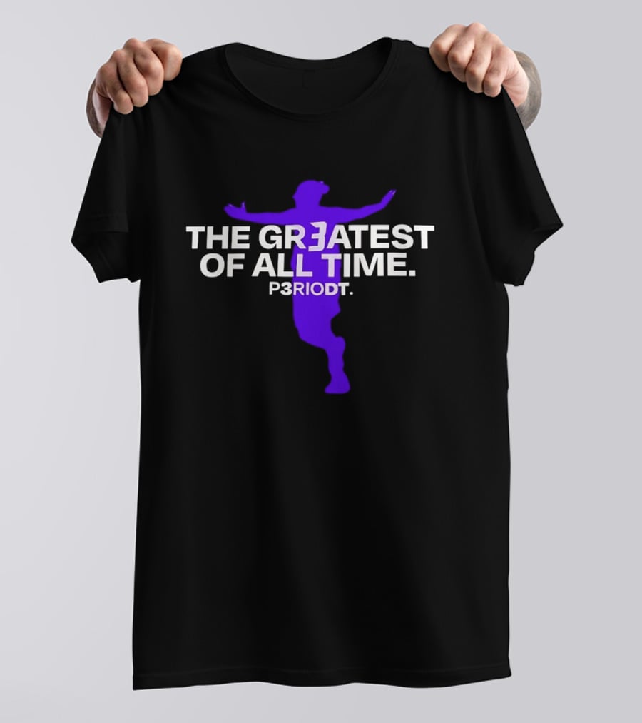 The Greatest Of All Time P3RIODT Diana Taurasi Phoenix Mercury 20 Years Anniversary T-Shirt