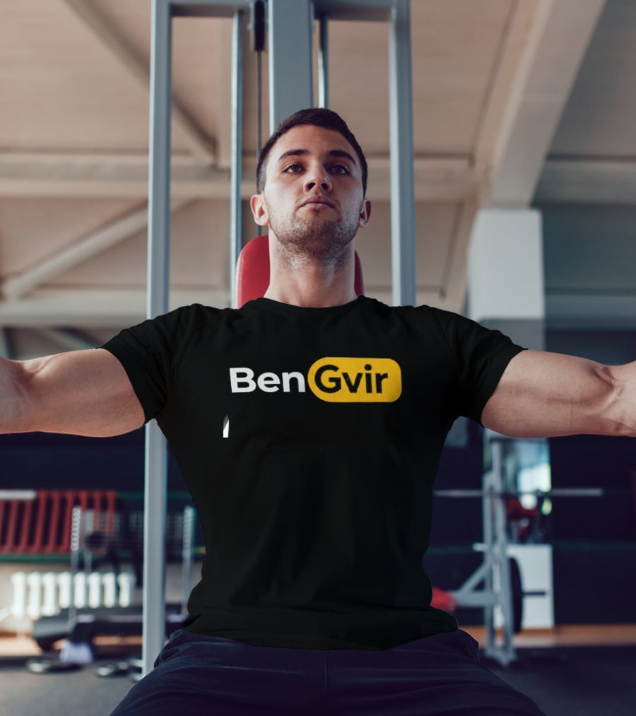Ben Gvir Tomodachi Life Parody Gaming T-Shirt