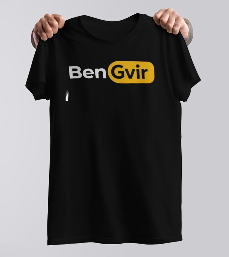 Ben Gvir Tomodachi Life Parody Gaming T-Shirt
