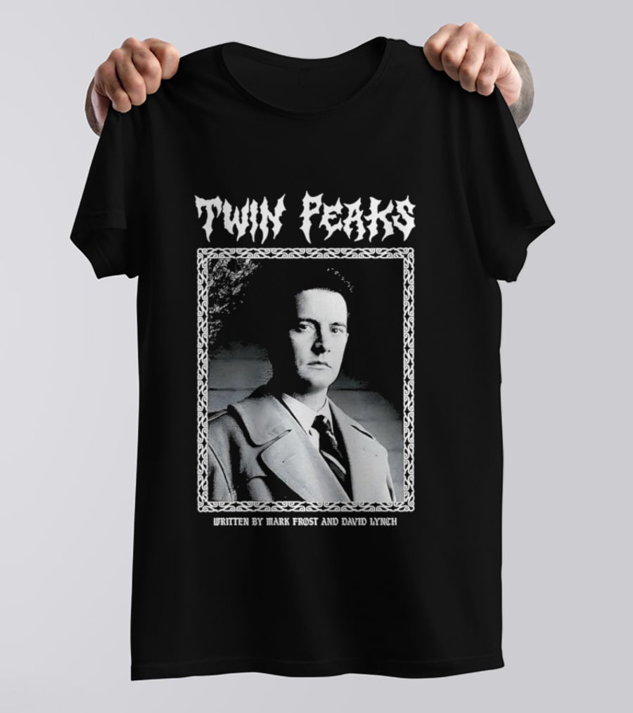 Twin Peaks Written By Mark Frost And David Lynch Dale Cooper T-Shirt