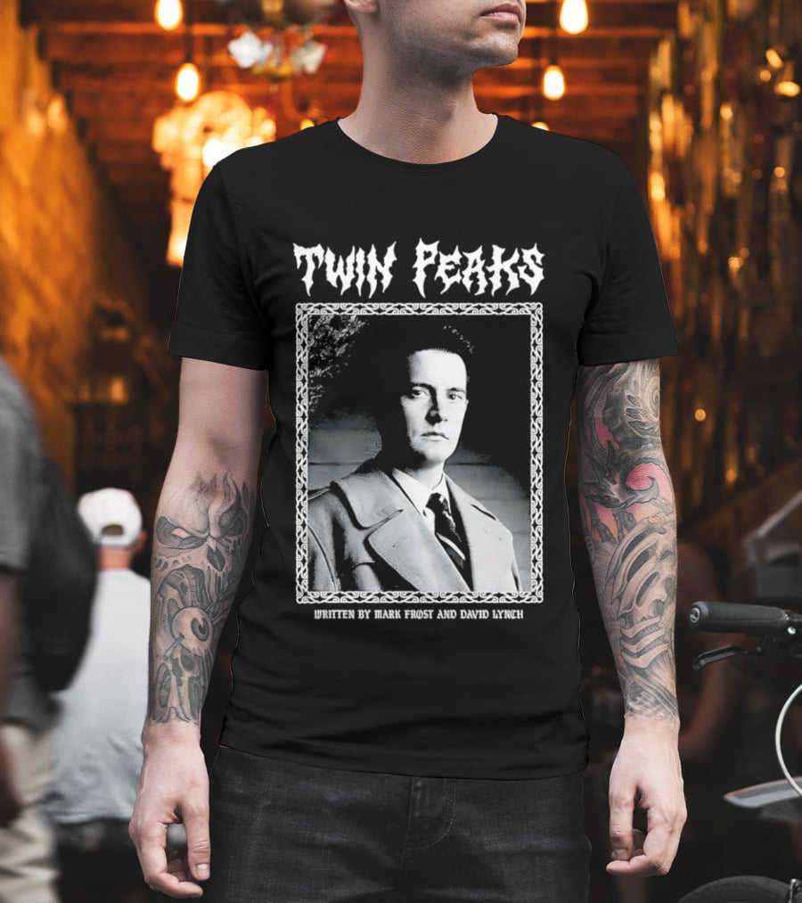 Twin Peaks Written By Mark Frost And David Lynch Dale Cooper T-Shirt