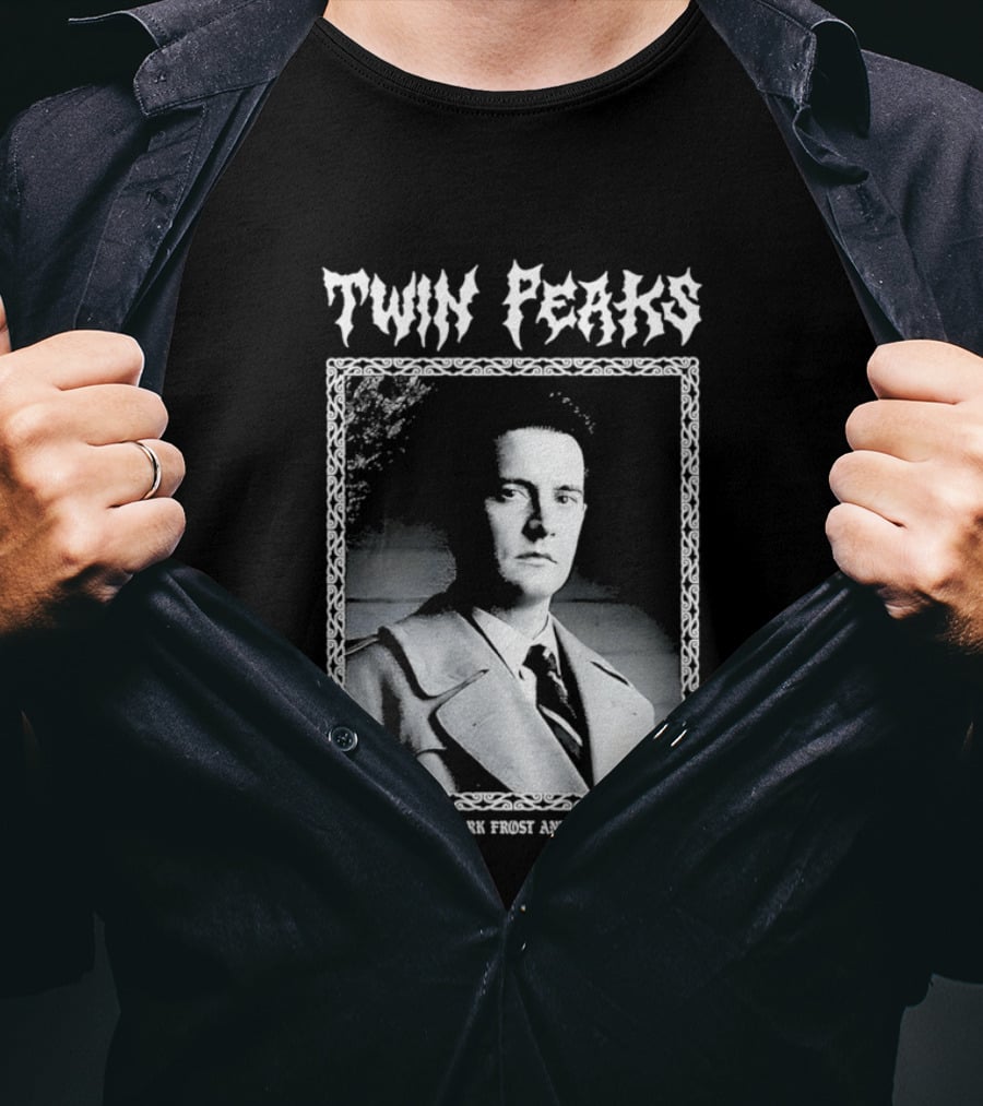 Twin Peaks Written By Mark Frost And David Lynch Dale Cooper T-Shirt