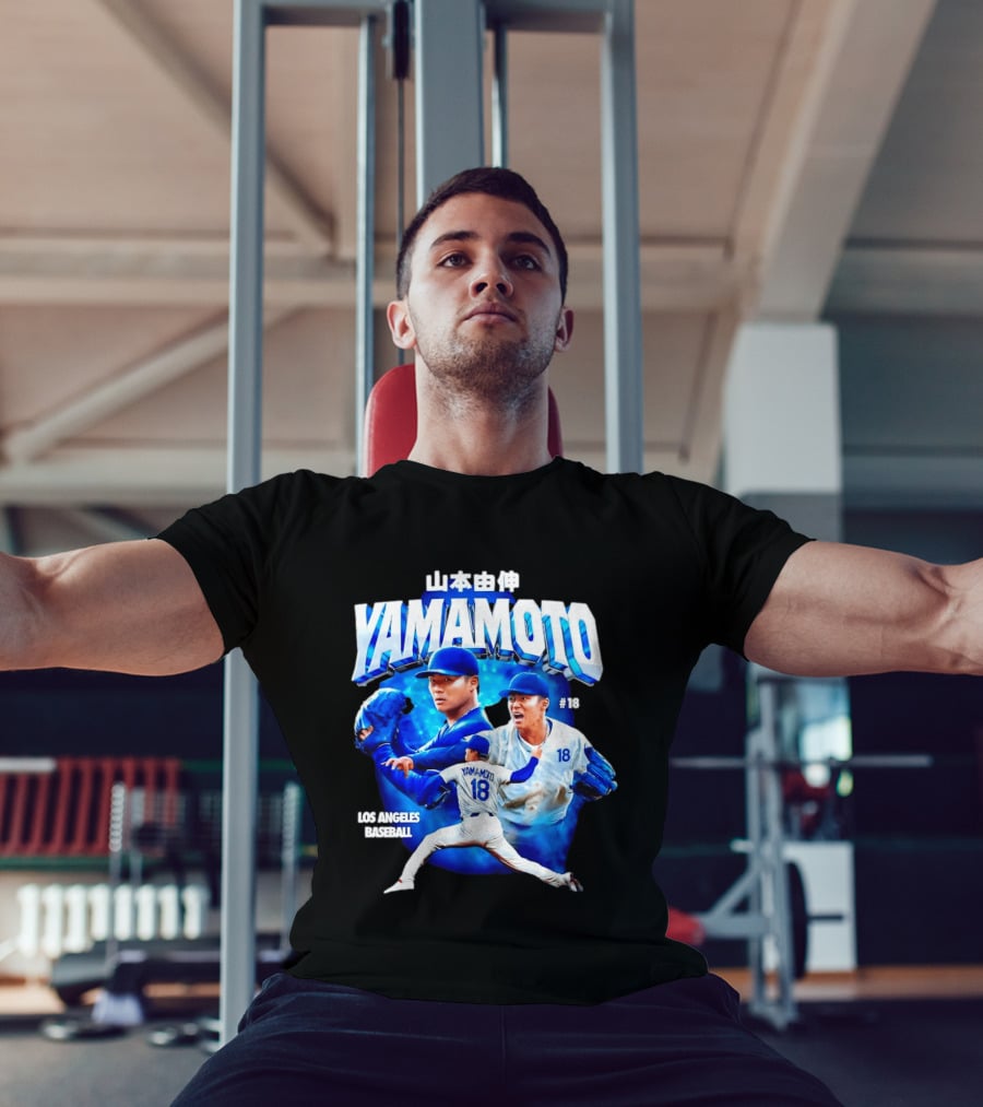 Yamamoto #18 Los Angeles Baseball 2026 T-Shirt
