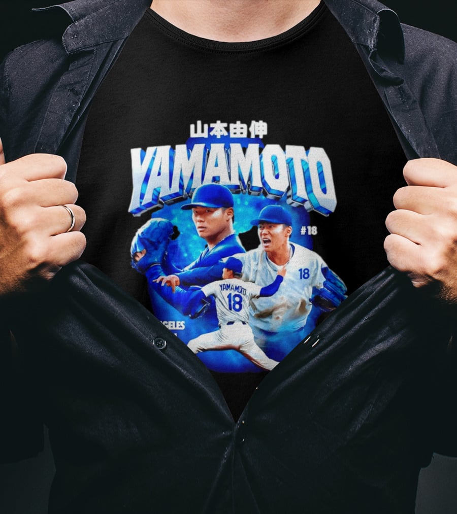 Yamamoto #18 Los Angeles Baseball 2026 T-Shirt