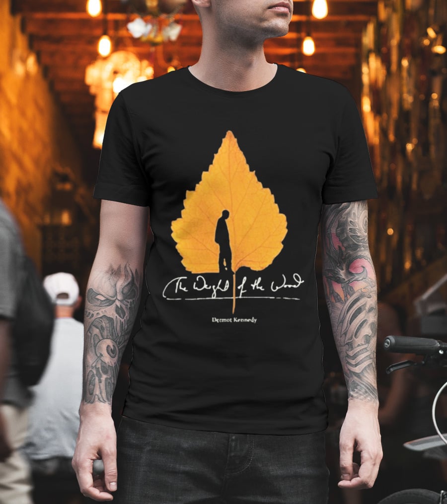 The Daylight And The Wind Dermot Kennedy Black Leaf Tour T-Shirt