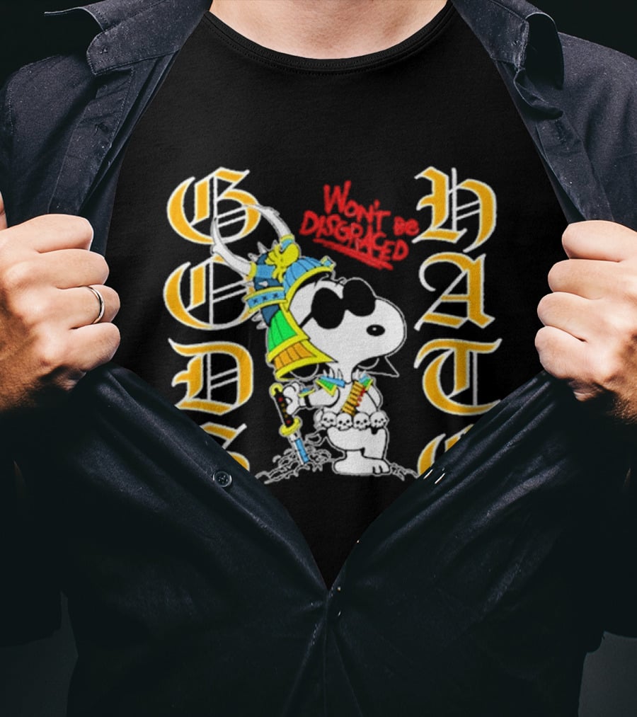 God's Hate We Owe You Nothing Samurai Joe Hardcore T-Shirt