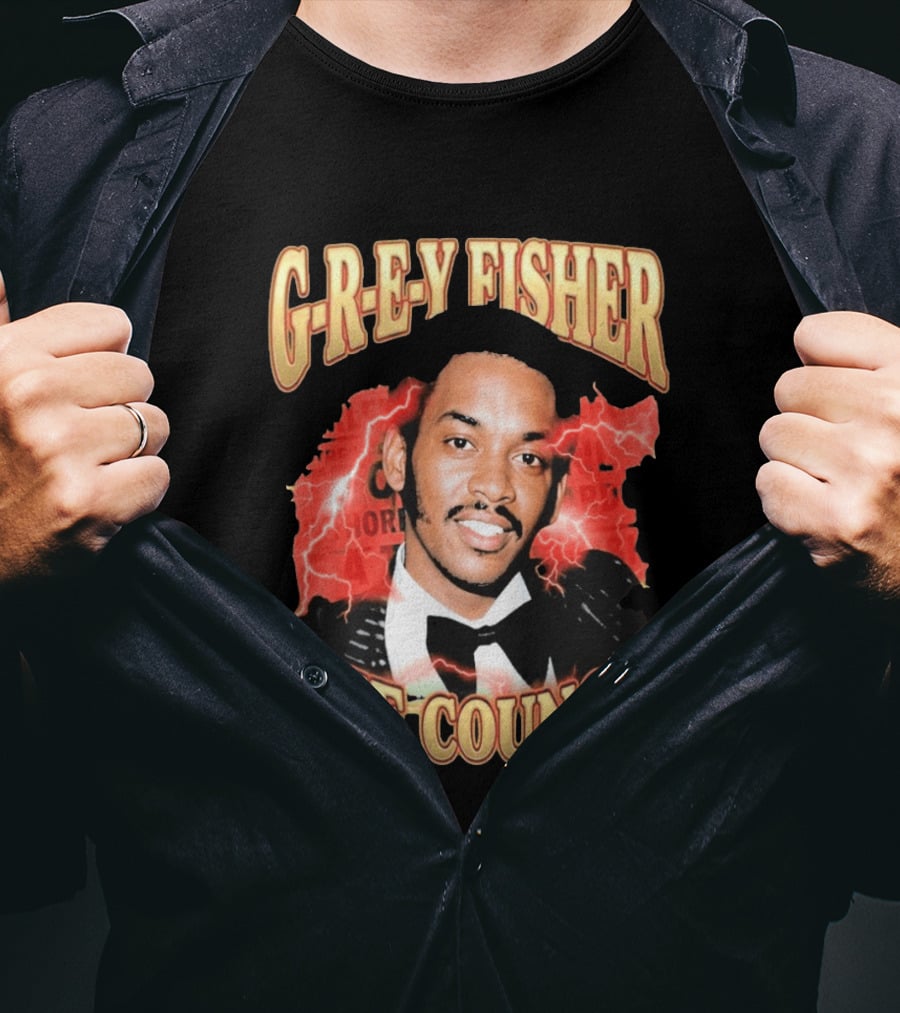 G REY Fisher The Council T-Shirt