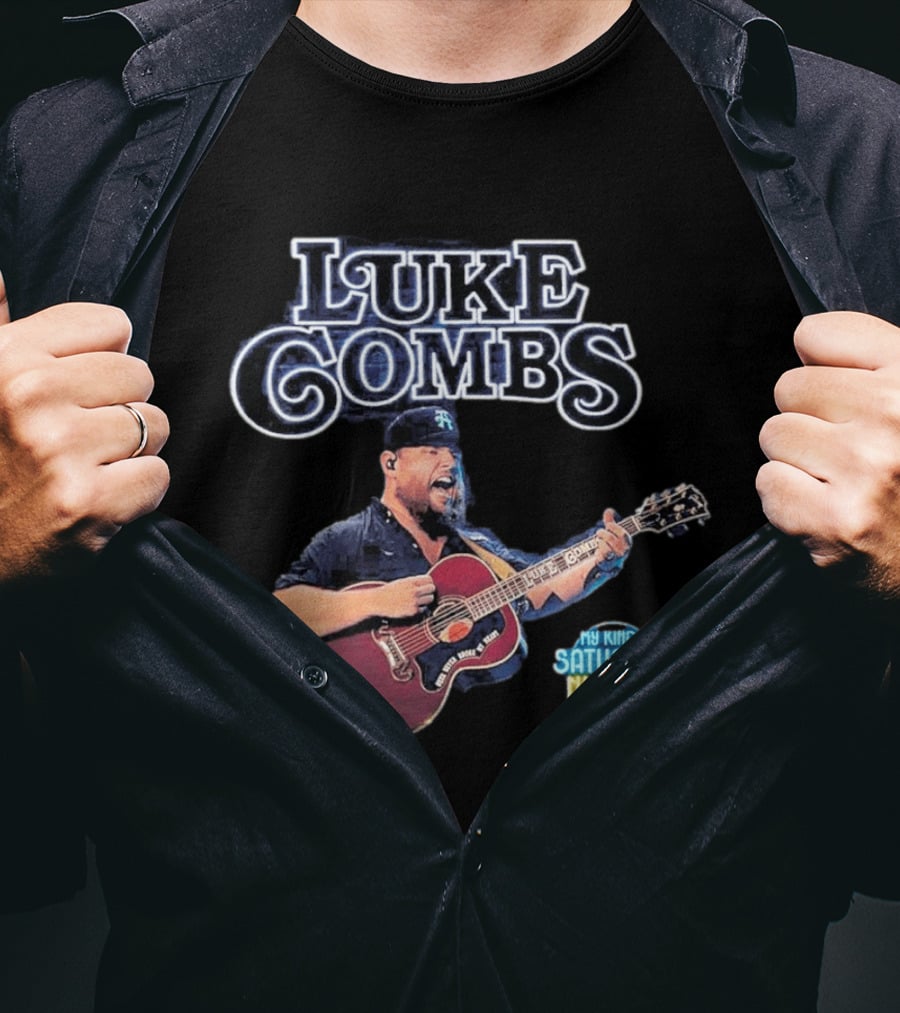 Luke Combs My Kinda Saturday Night Tour 2027 T-Shirt