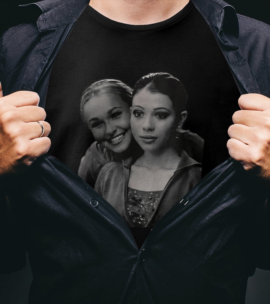Michelle Trachtenberg Hayden Panettiere Ice Princess 2005 T-Shirt