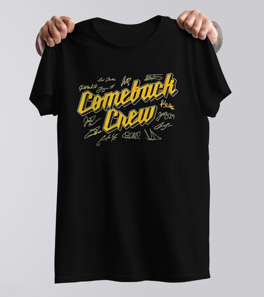 Milwaukee Baseball Comeback Crew Signatures MLB T-Shirt