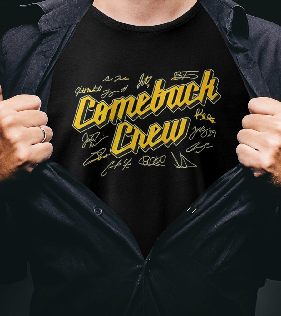 Milwaukee Baseball Comeback Crew Signatures MLB T-Shirt