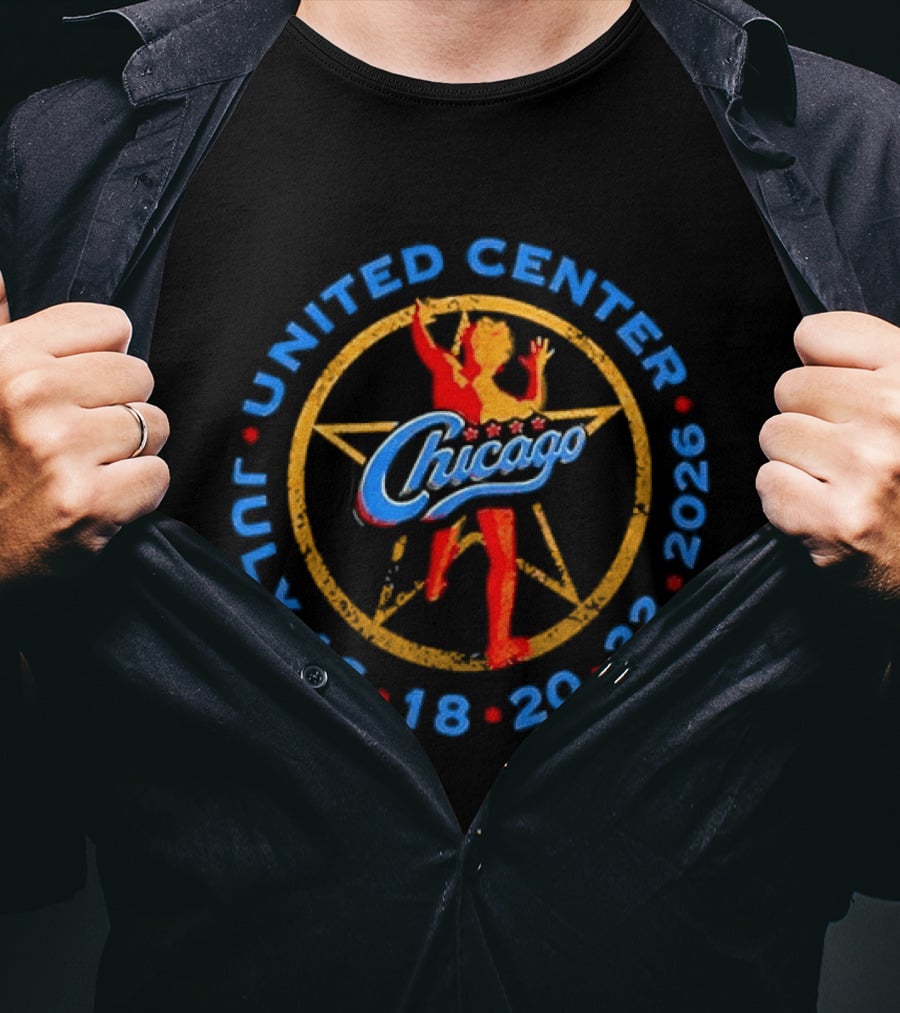 Chicago United Center July 16 18 20 22 2026 Event Dates T-Shirt