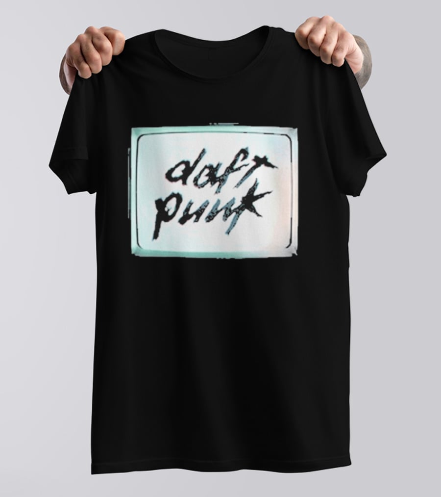 Daft Punk Human After All Vintage Television T-Shirt