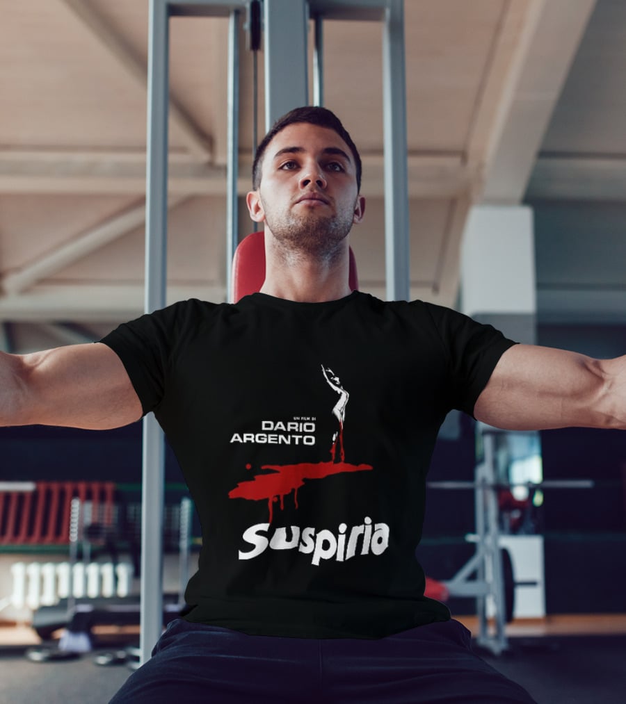 Dario Argento Suspiria Horror Classic Red Drip T-Shirt