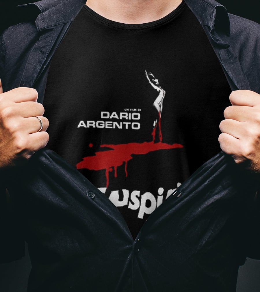 Dario Argento Suspiria Horror Classic Red Drip T-Shirt