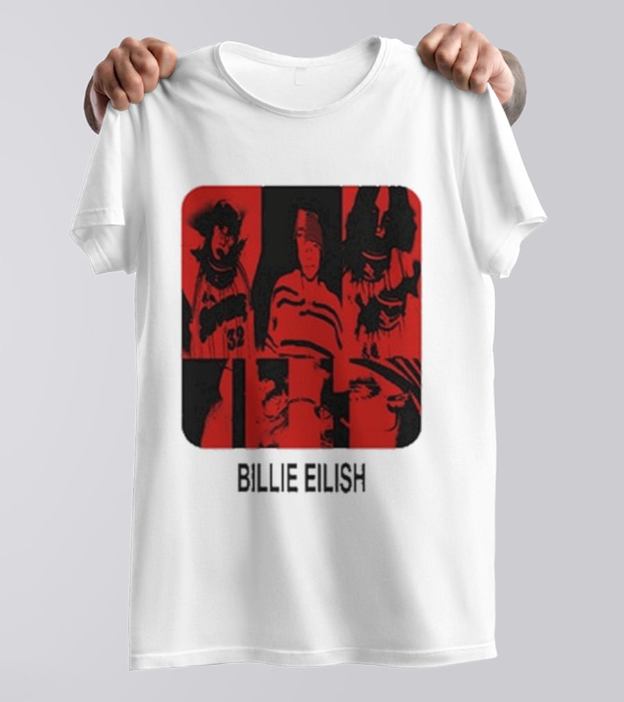 Billie Eilish Thermal Be Collage Photo T-Shirt