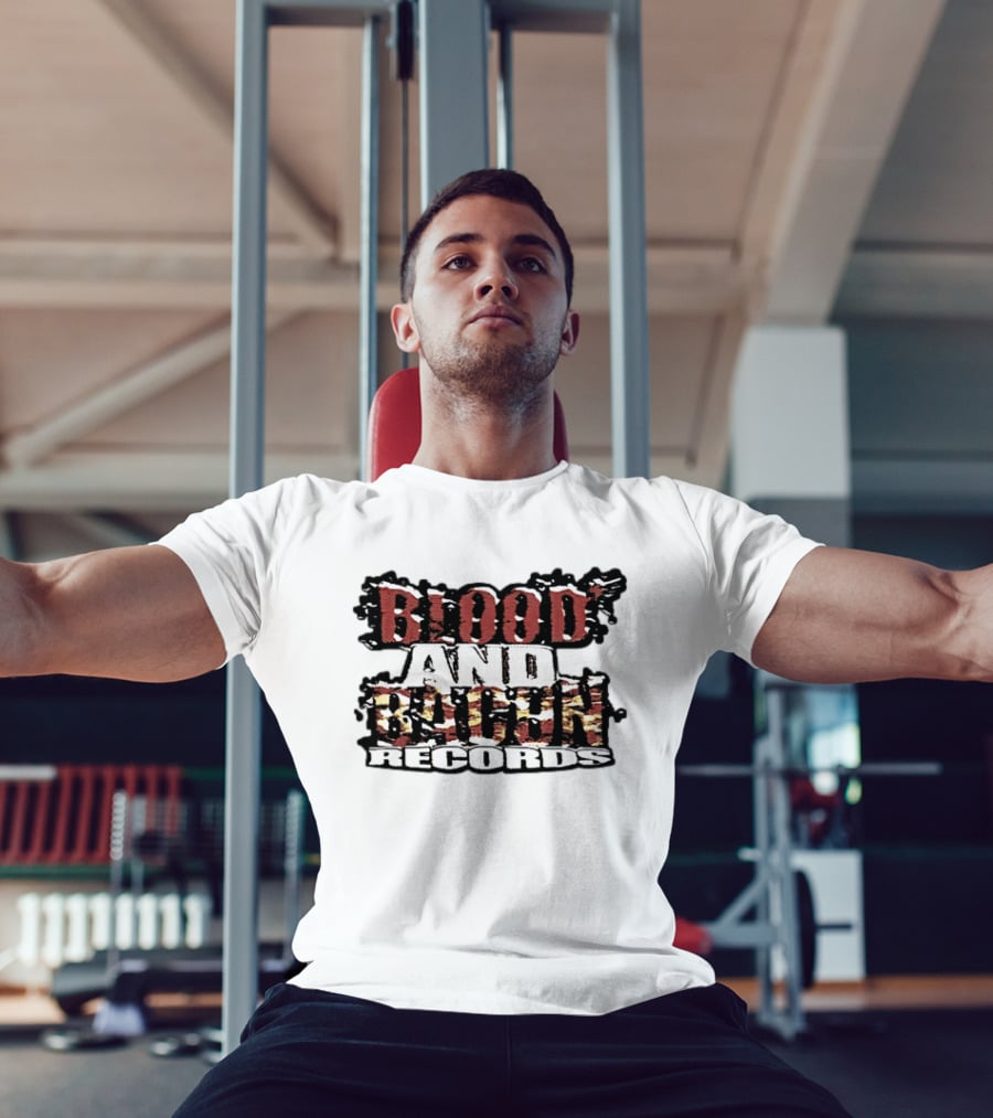 Blood And Bacon Records Rugged T-Shirt