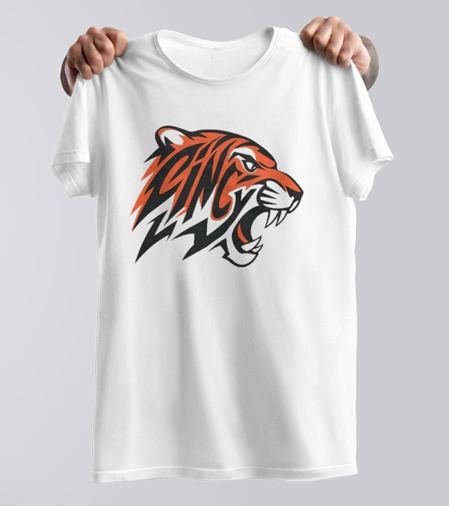 Cincy Tiger Stripes Roaring Bengal T-Shirt