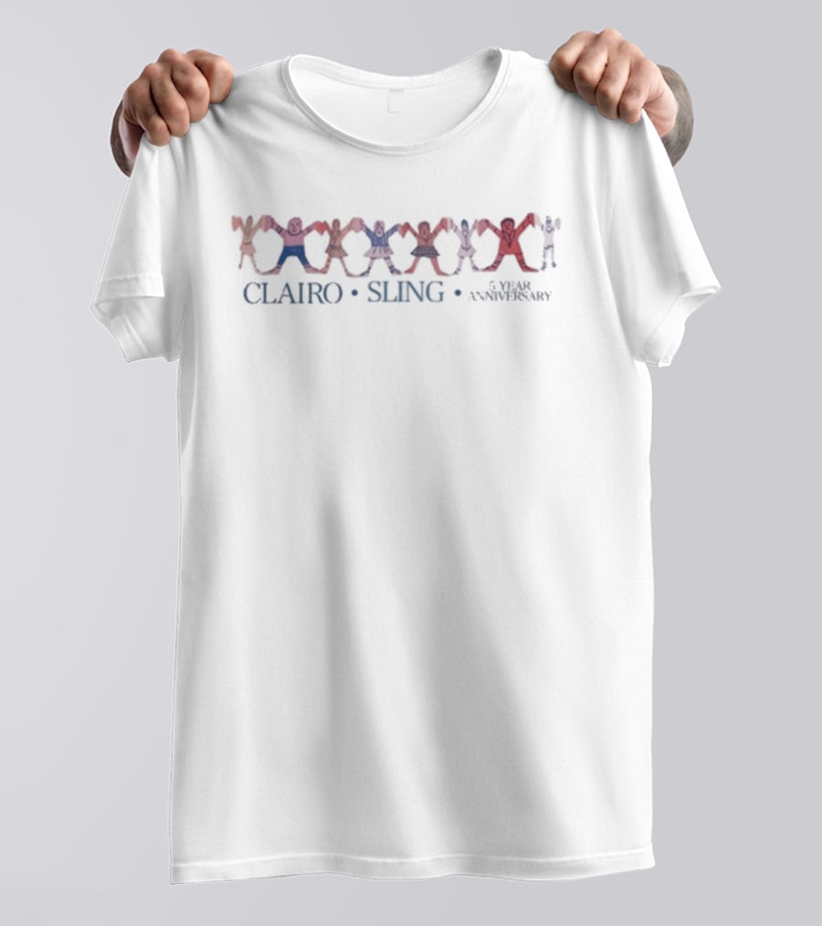 Clairo Sling 2023 Anniversary Iconic Figure Circle T-Shirt