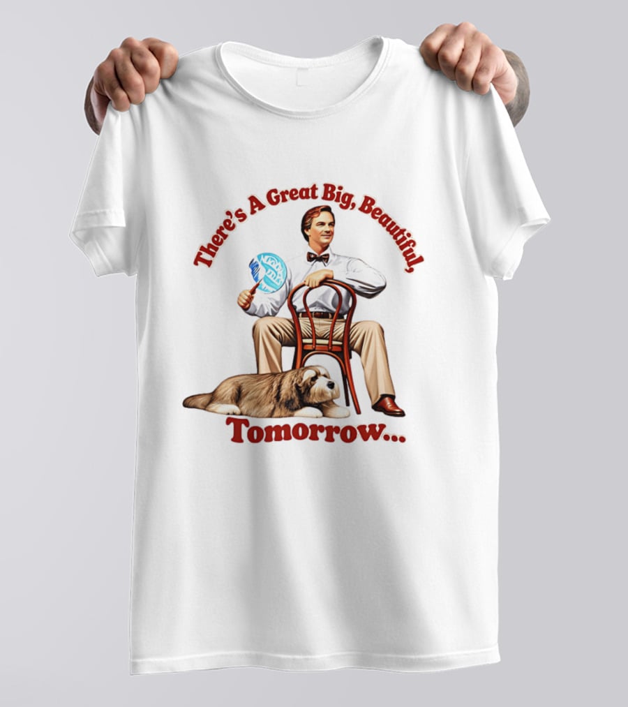 There's A Great Big Beautiful Tomorrow Carousel Of Progress Nostalgia T-Shirt