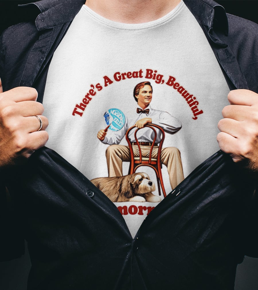 There's A Great Big Beautiful Tomorrow Carousel Of Progress Nostalgia T-Shirt
