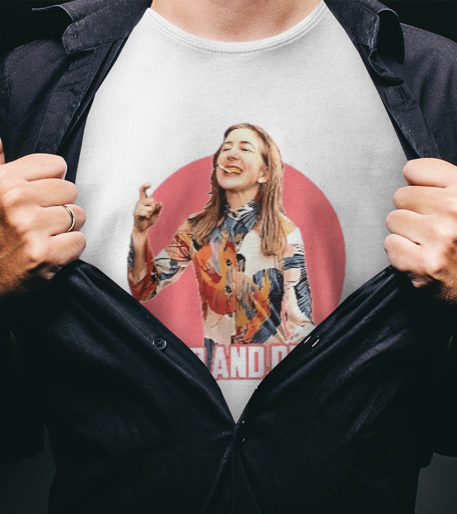 Pump And Dump Woman With Cigarette Retro Style Collage T-Shirt