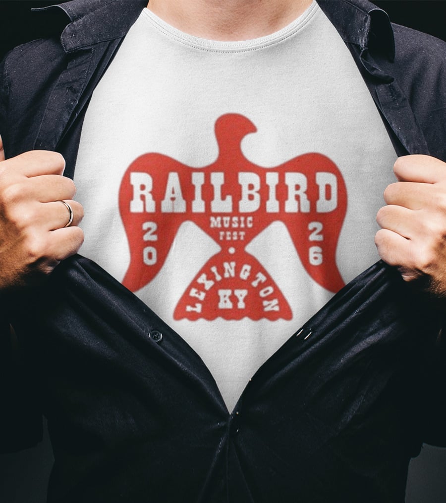 Railbird Music Fest 2026 Lexington KY T-Shirt