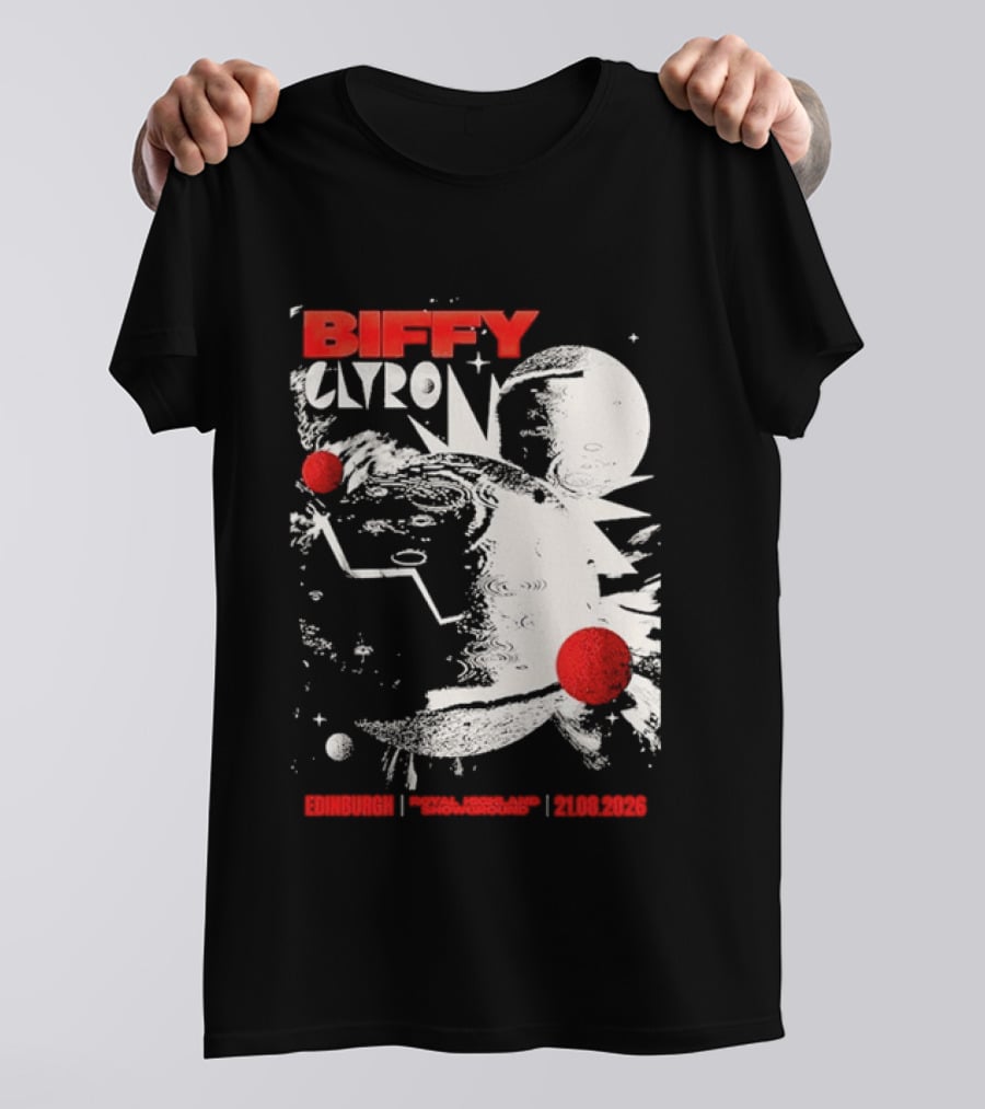 Biffy Clyro Exclusive Event Royal Highland Showgrounds Edinburgh August 21 2026 T-Shirt