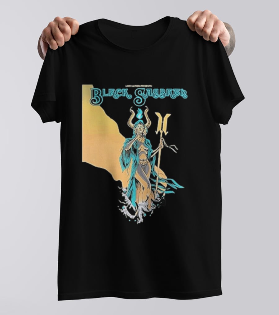 Black Sabbath BB&T Pavilion Camden NJ August 19 2026 Mythical Deity T-Shirt