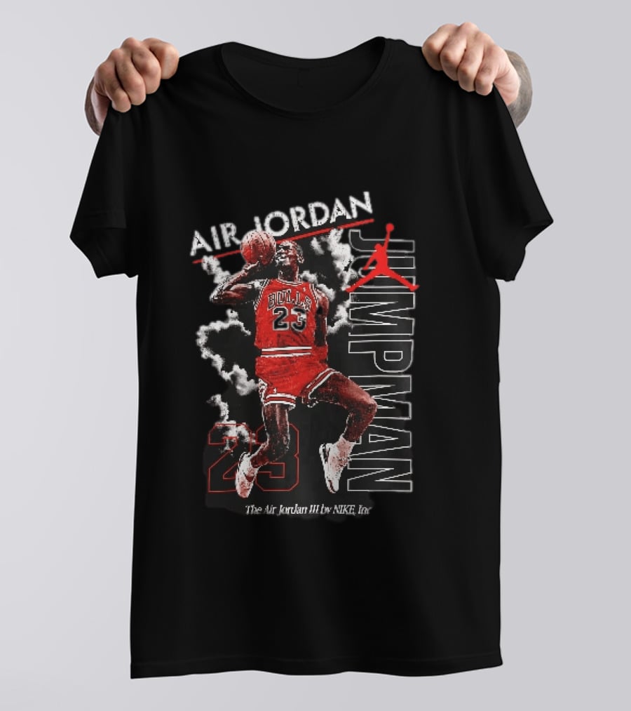 Chicago Bulls Air Jordan 23 Jumpman The Air Jordan III By Nike Inc Basketball T-Shirt