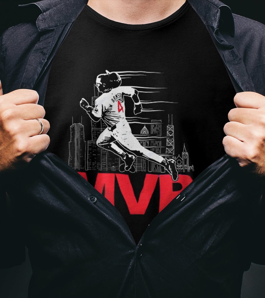 Chicago Northside Baseball MVPete Skyline Running Player T-Shirt