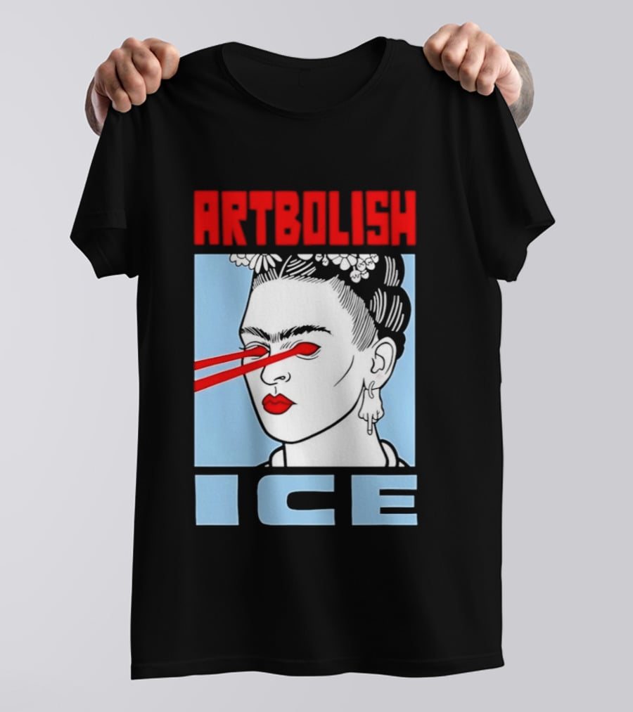 ARTBOLISH ICE Frida Kahlo Lalo T-Shirt