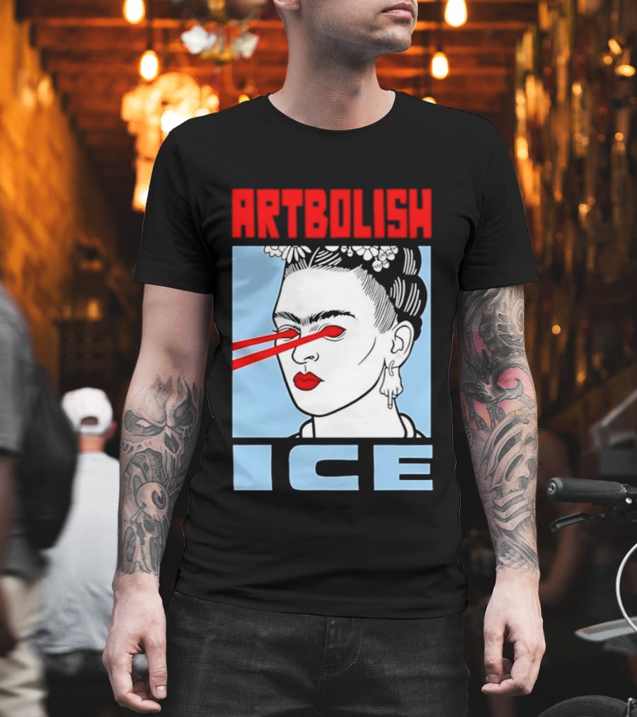 ARTBOLISH ICE Frida Kahlo Lalo T-Shirt