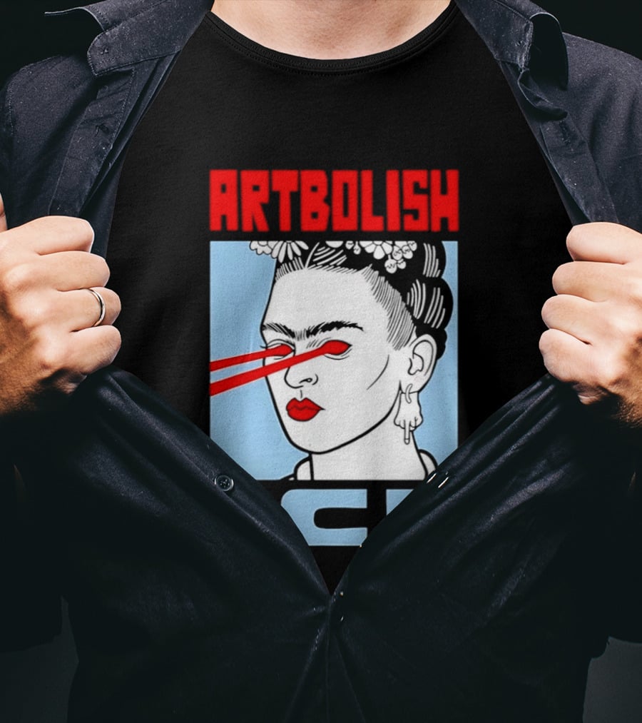 ARTBOLISH ICE Frida Kahlo Lalo T-Shirt