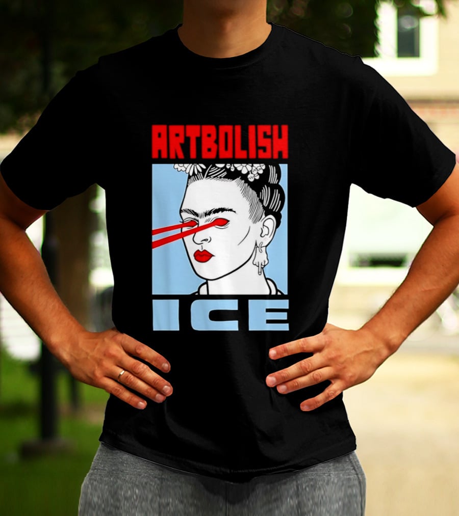 ARTBOLISH ICE Frida Kahlo Lalo T-Shirt