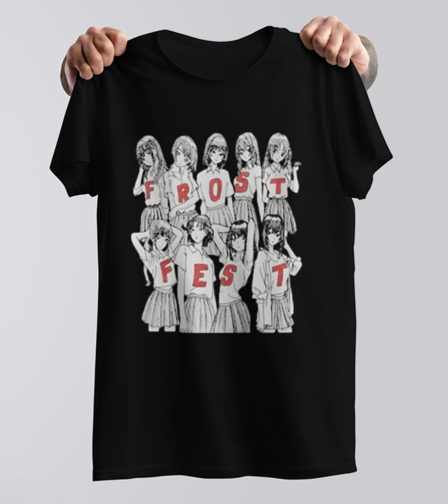 Frost Children 2026 Anime Style Frost Fest T-Shirt