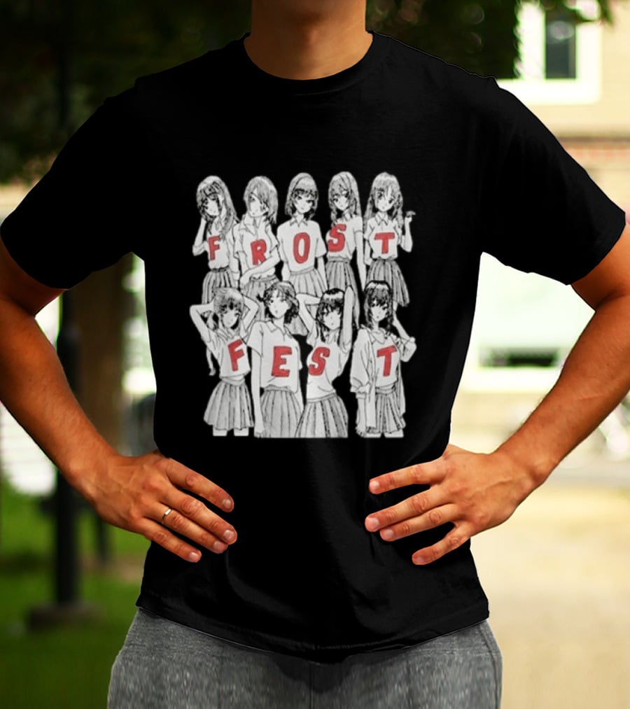 Frost Children 2026 Anime Style Frost Fest T-Shirt