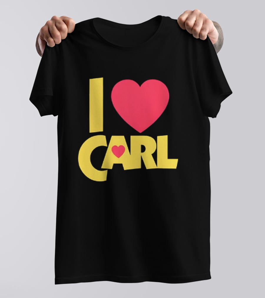 I Love Carl Heart Dungeon Crawler T-Shirt