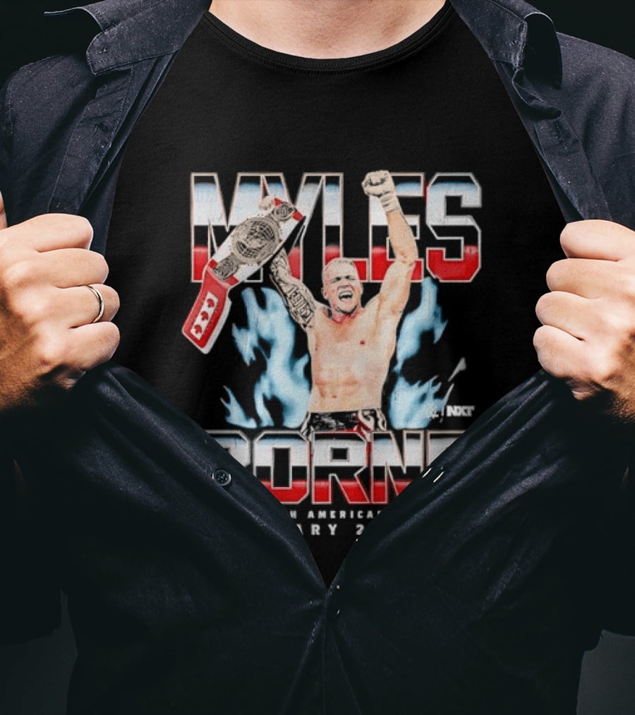 Myles Borne NXT North American Champion February 24 2026 T-Shirt