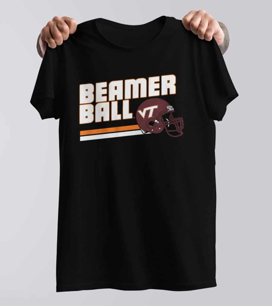 Beamer Ball VT Football Virginia Tech Frank Beamer Coach T-Shirt