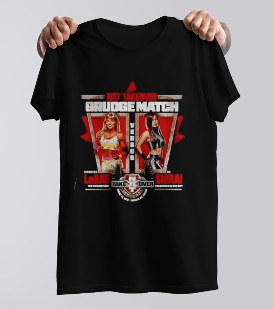 Candice LeRae Vs Io Shirai NXT Takeover Grudge Match 2019 T-Shirt