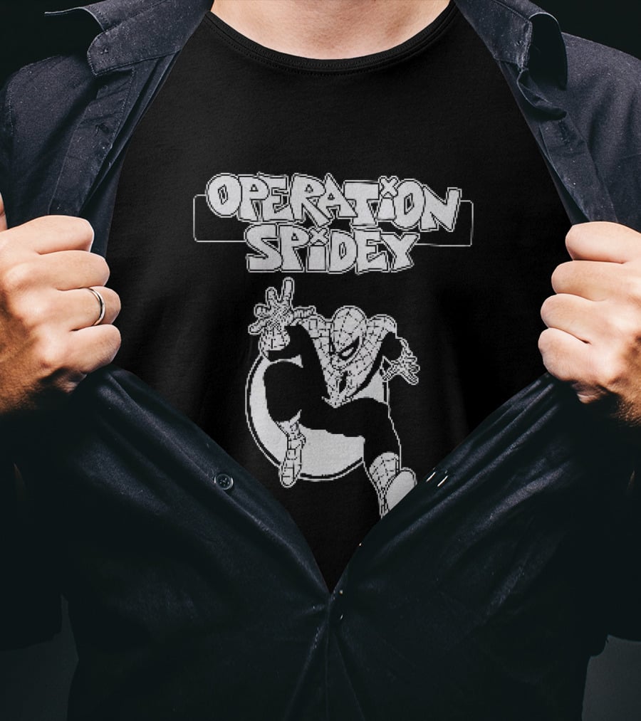 Operation Spidey Marvel Superhero Action Comic T-Shirt
